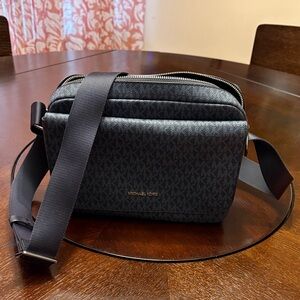 Michael Kors Navy Belt Bag